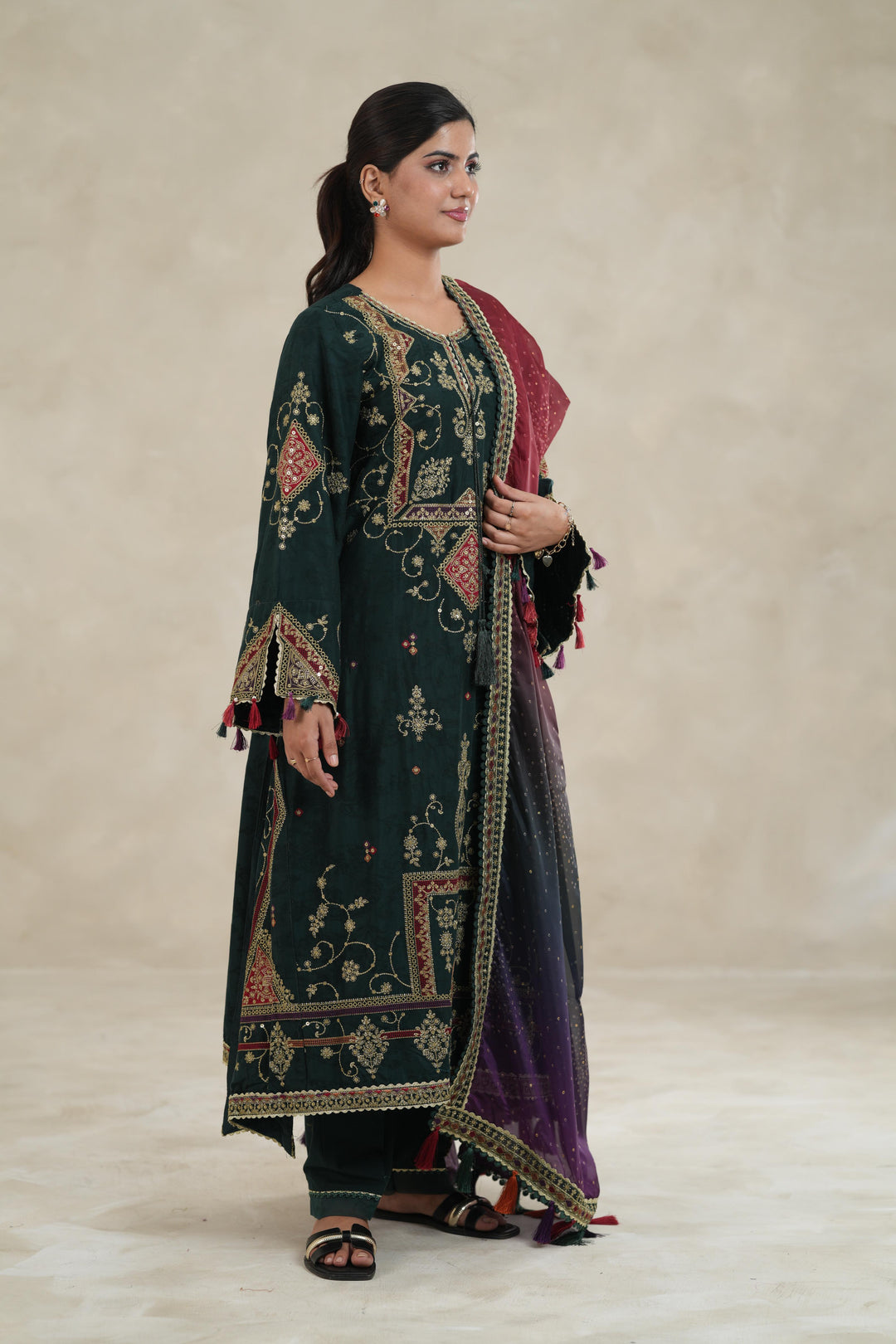 Design 3 - Jazmin Shahkar Luxury Stitched
