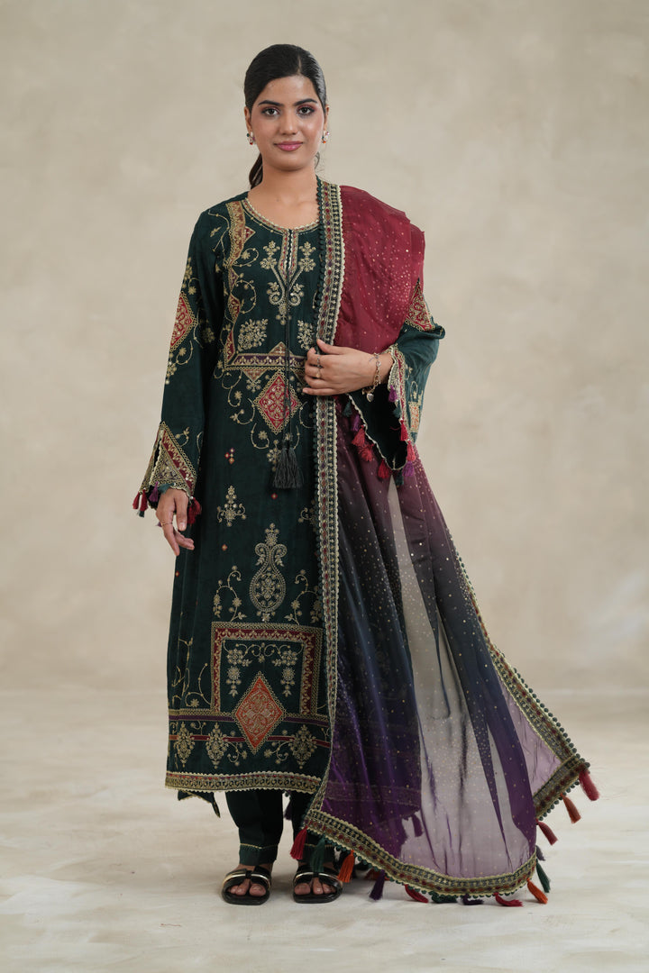Design 3 - Jazmin Shahkar Luxury Stitched