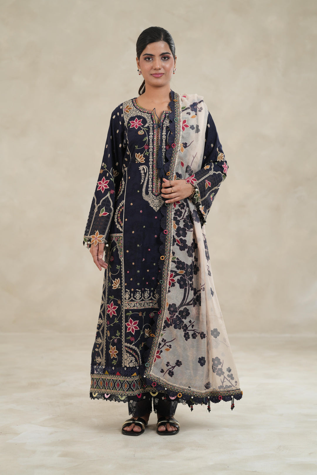 Design 7 - Jazmin Shahkar Luxury Stitched