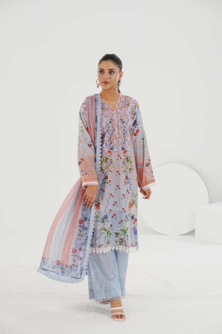 Design 2A - Sobia Nazir Basic Stitched