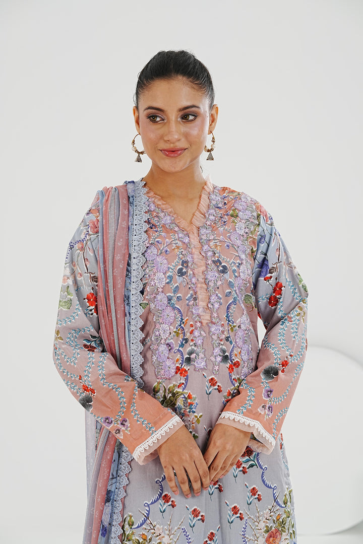 Design 2A - Sobia Nazir Basic Stitched