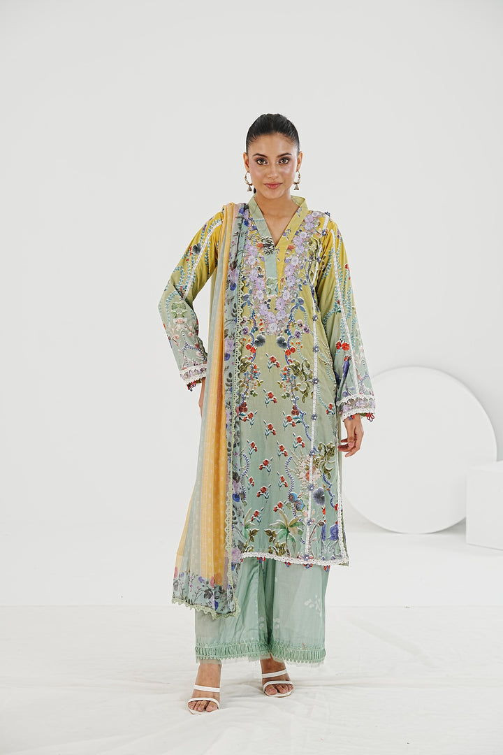 Design 2B - Sobia Nazir Basic Stitched