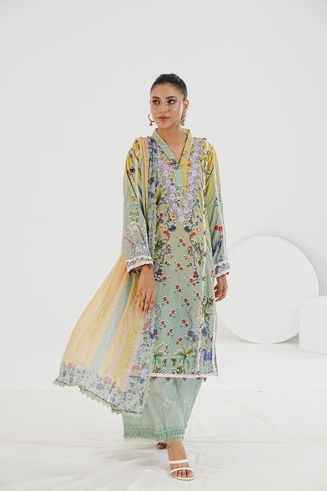Design 2B - Sobia Nazir Basic Stitched