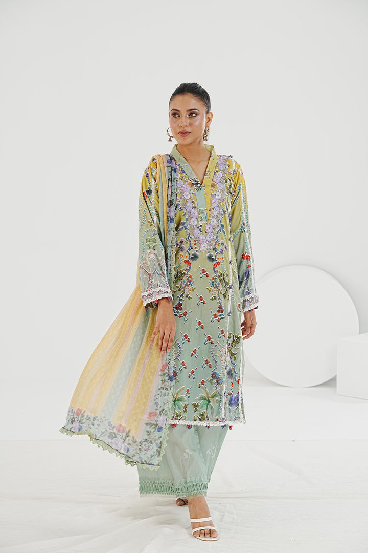 Design 2B - Sobia Nazir Basic Stitched