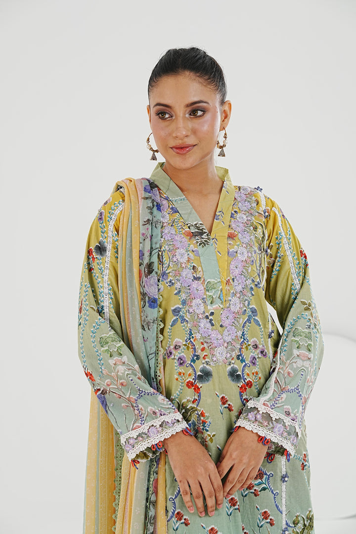 Design 2B - Sobia Nazir Basic Stitched