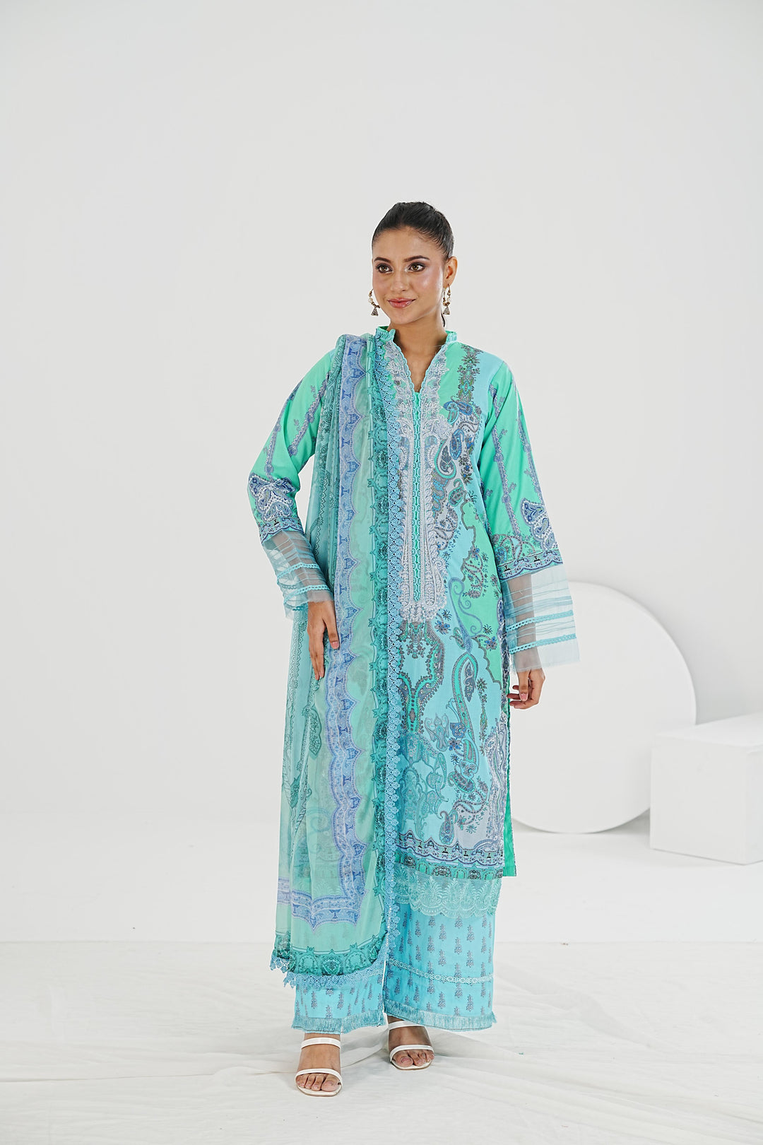 Design 4B - Sobia Nazir Basic Stitched