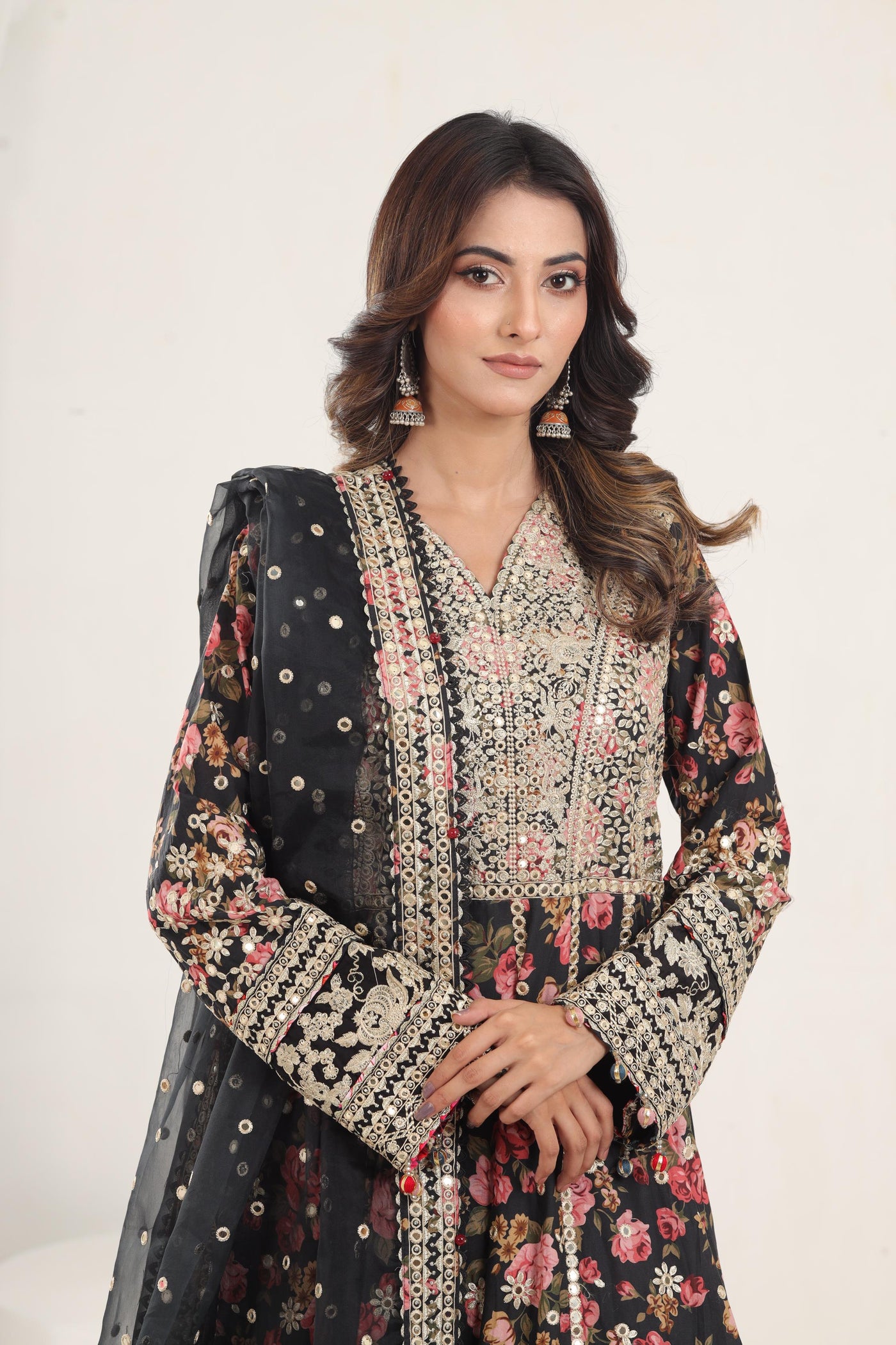 Design 2 - Jazmin Shahkaar Stitched Luxury Lawn SS'24