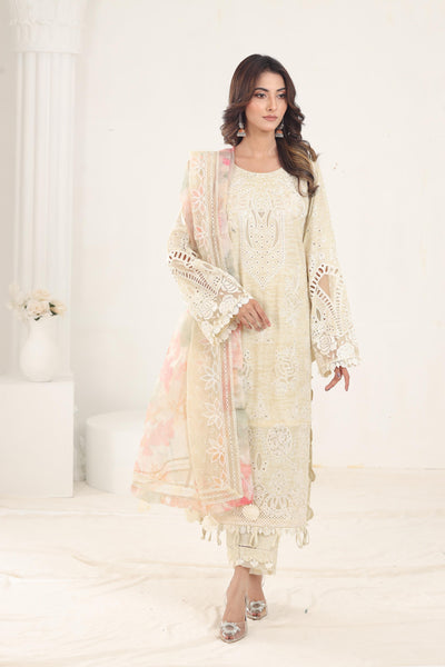 Design 7 - Jazmin Shahkaar Stitched Luxury Lawn SS'24