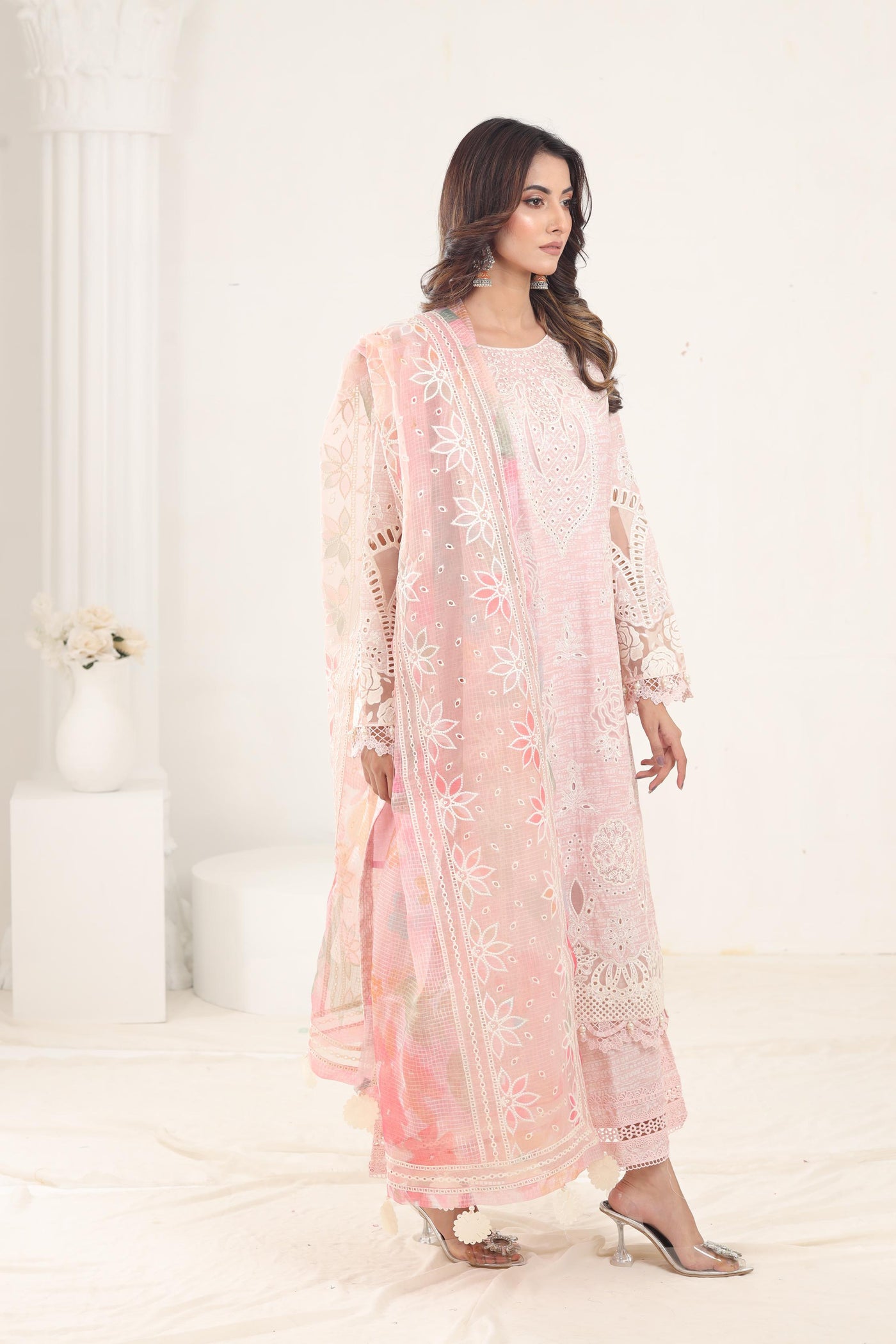 Design 8 - Jazmin Shahkaar Stitched Luxury Lawn SS'24