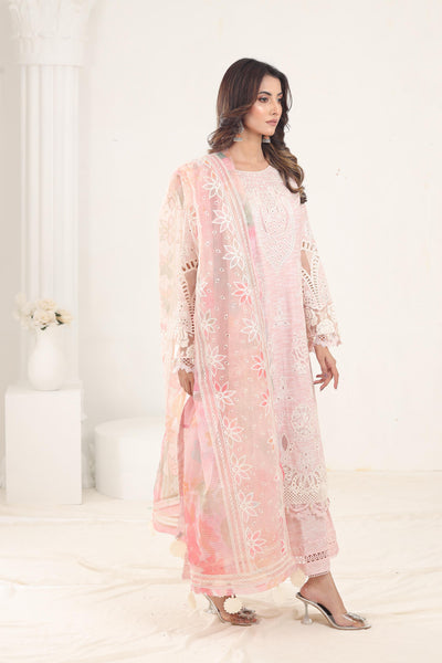 Design 8 - Jazmin Shahkaar Stitched Luxury Lawn SS'24