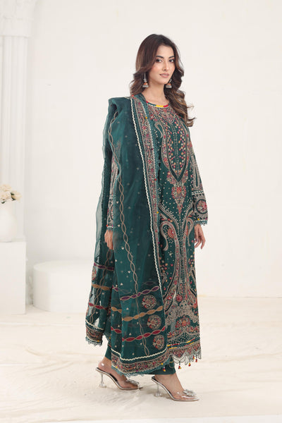 Design 10 - Jazmin Shahkaar Stitched Luxury Lawn SS'24