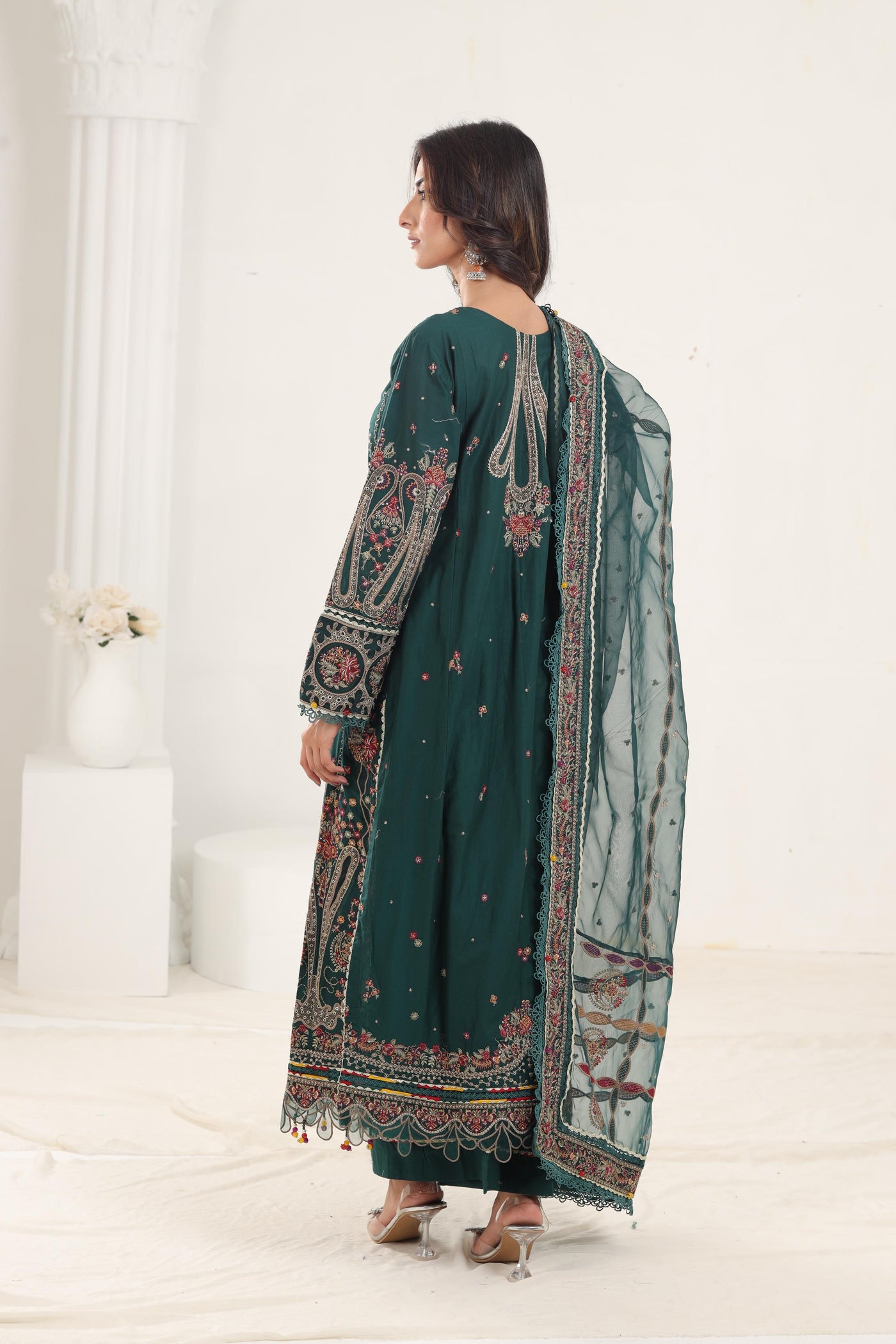 Design 10 - Jazmin Shahkaar Stitched Luxury Lawn SS'24