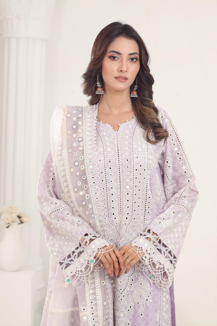 Design 13 - Jazmin Shahkaar Stitched Luxury Lawn SS'24