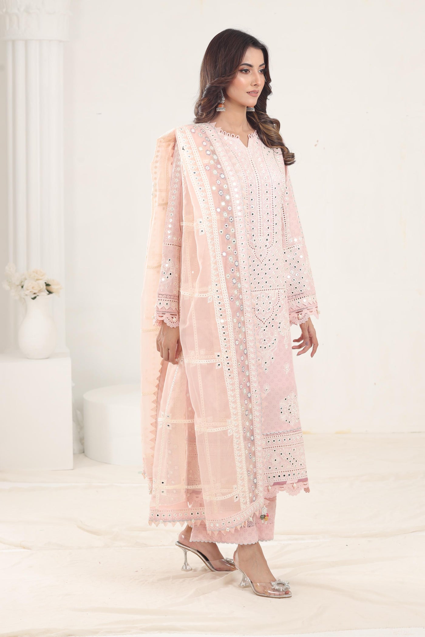 Design 14 - Jazmin Shahkaar Stitched Luxury Lawn SS'24