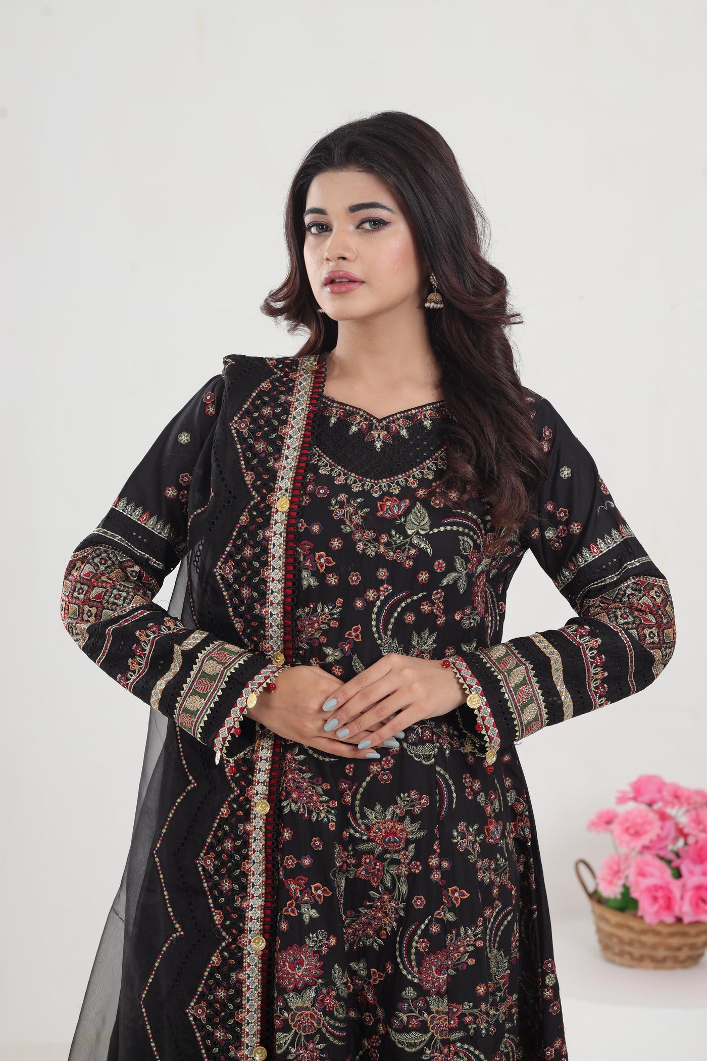 Design 15 - Jazmin Shahkaar Stitched Luxury Lawn SS'24