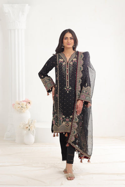 Design 4 - Jazmin Iris Lawn Stitched