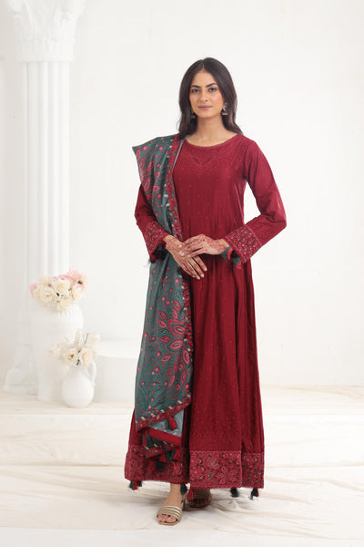 Design 7 - Jazmin Iris Lawn Stitched