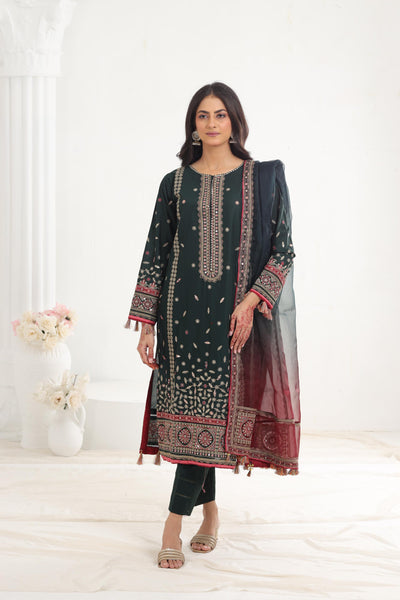 Design 9 - Jazmin Iris Lawn Stitched