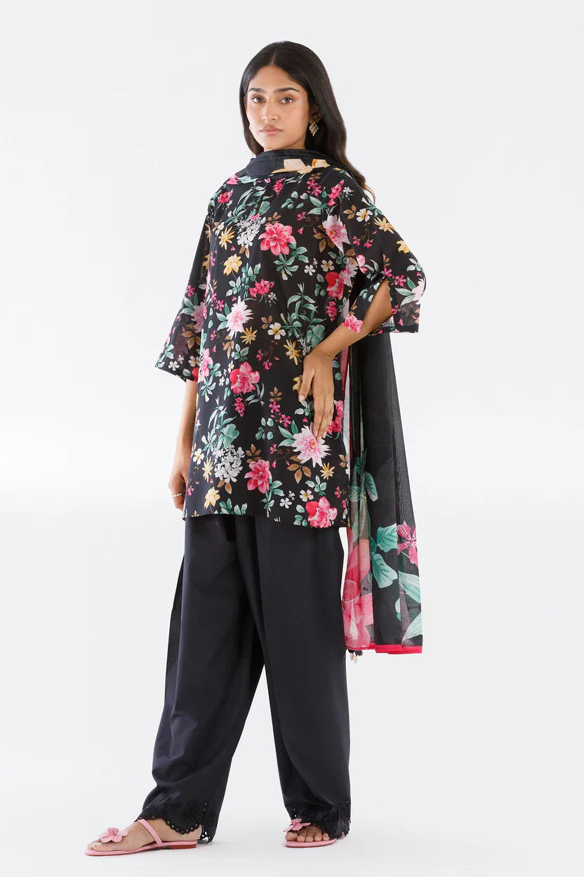 Lawn Multi Stitched Suit - Sana Safinaz