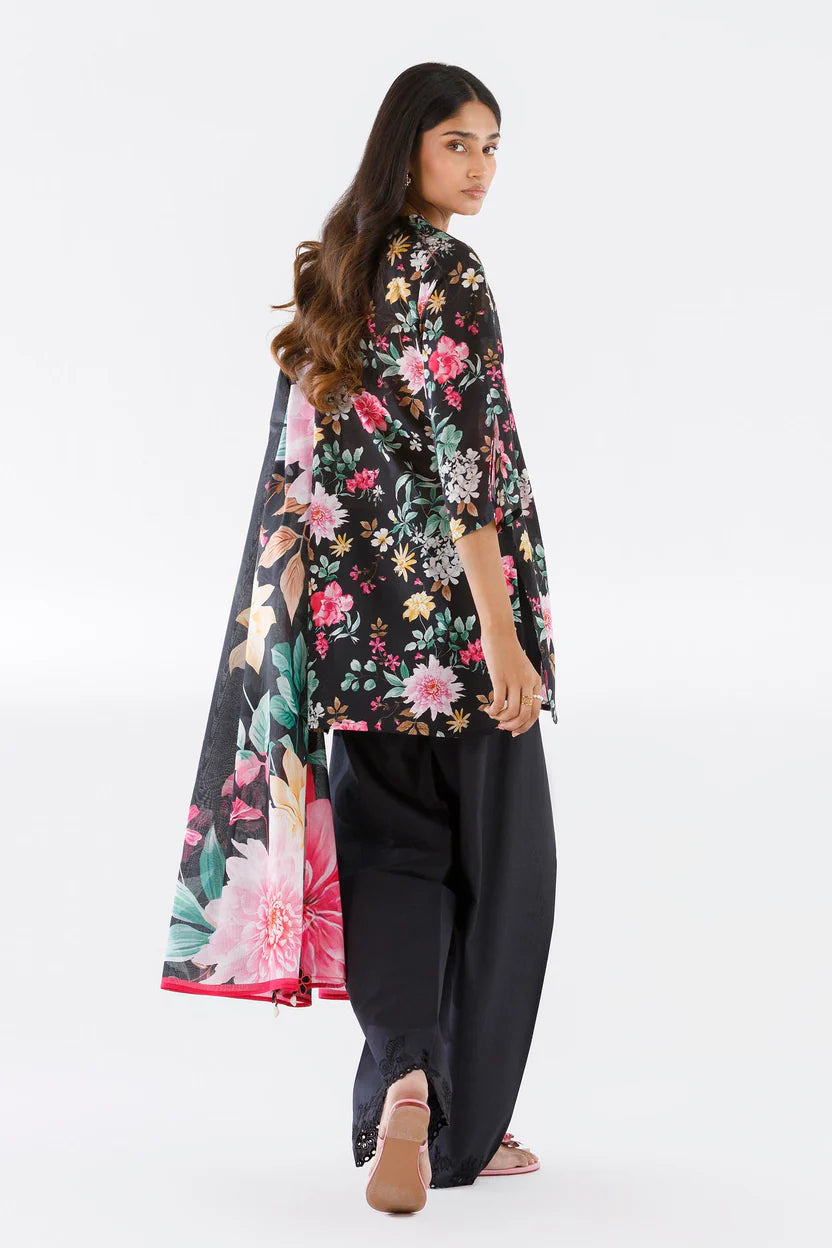 Lawn Multi Stitched Suit - Sana Safinaz