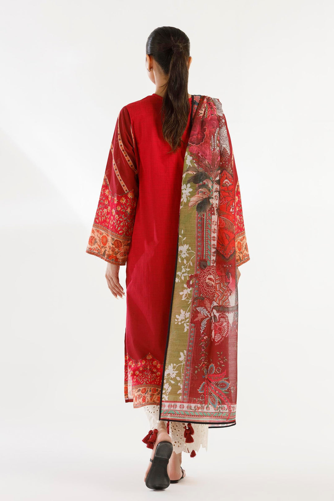 Lawn Multi Stitched Suit - Sana Safinaz
