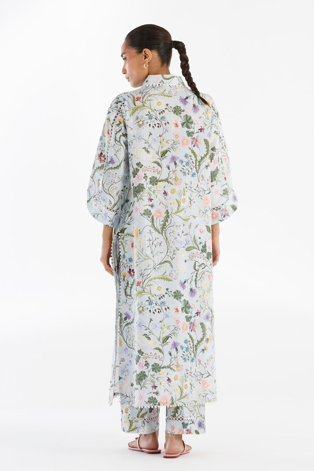 Lawn Grey Stitched Suit - Sana Safinaz