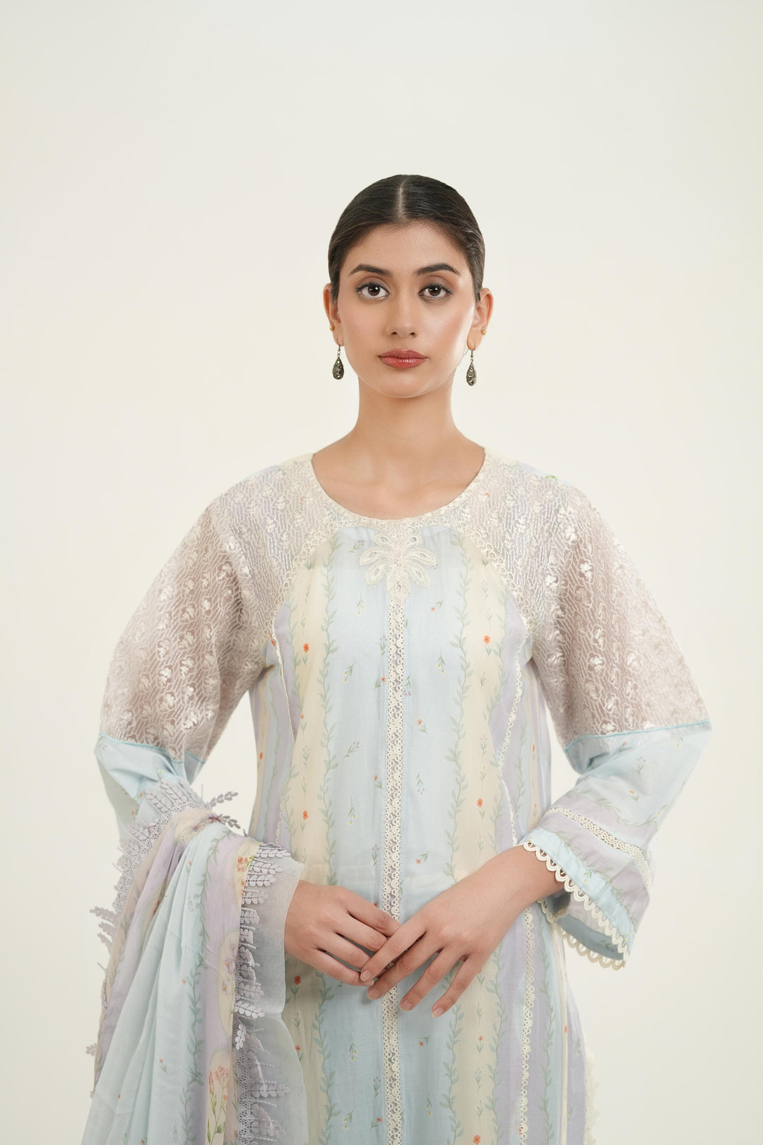 Sunnival Blue - Afrozeh Haze Summer Edit '26 Stitched