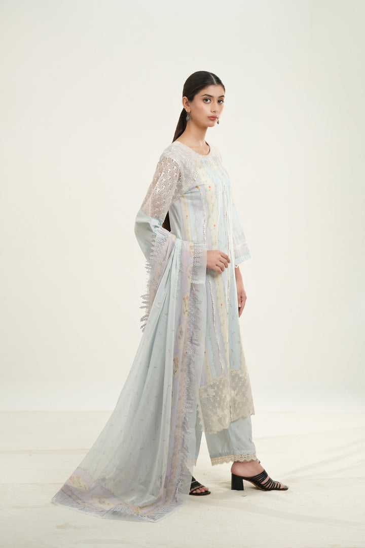 Sunnival Blue - Afrozeh Haze Summer Edit '26 Stitched