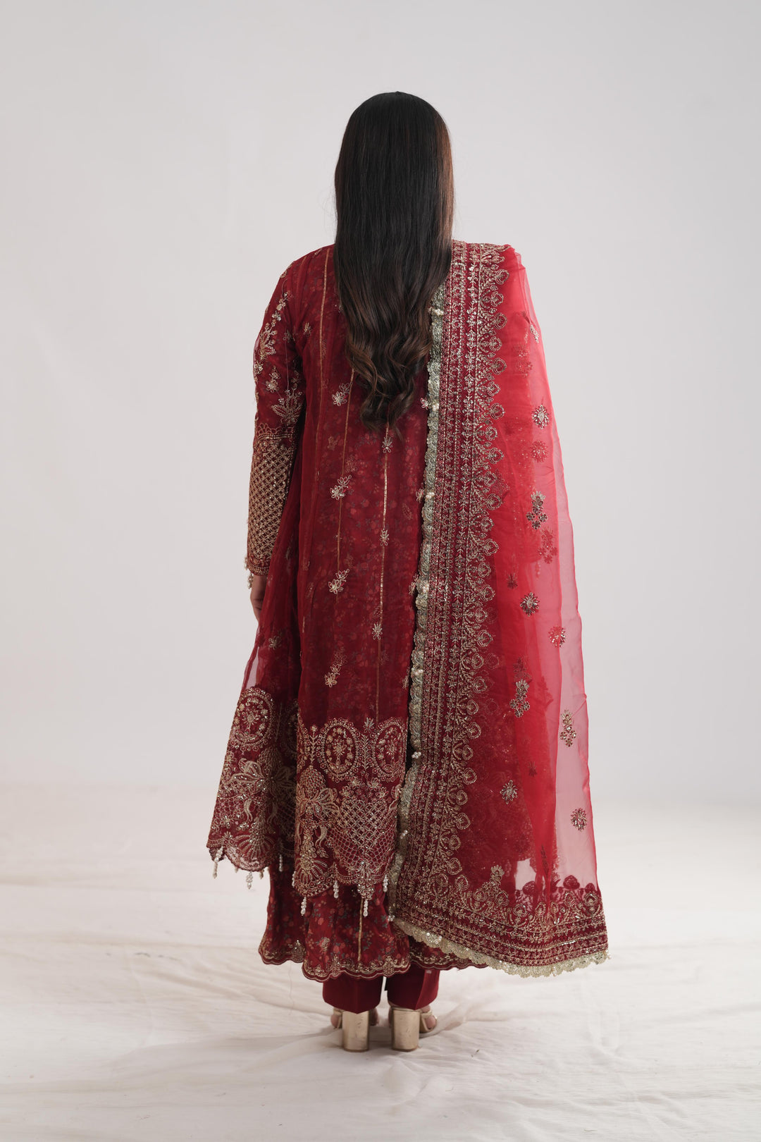 Tearose - Afrozeh Dastangoi Stitched