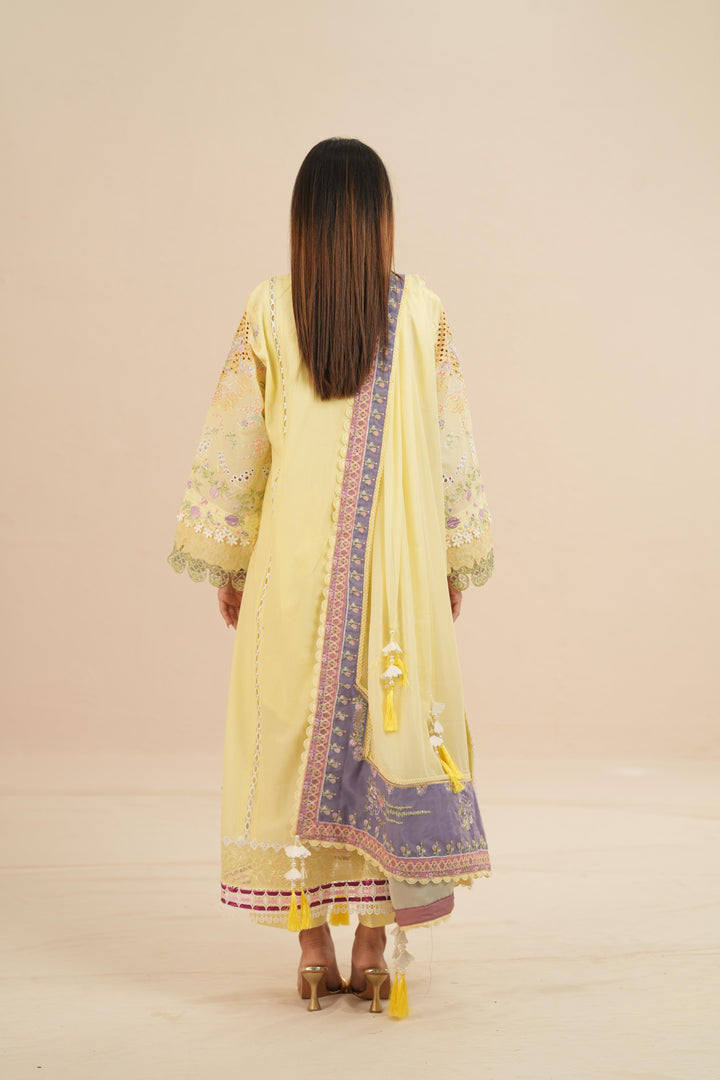 Telya - Suffuse Embroidered Lawn Stitched