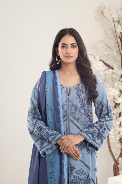 Topaz-4A - Coco by Zara Shahjahan Winter Stitched