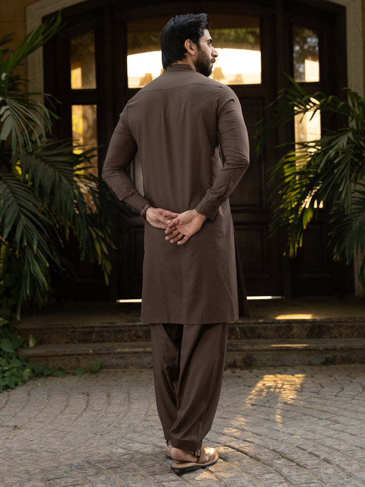 Blended Burberry Beech Kurta Trouser - J. Junaid Jamshed