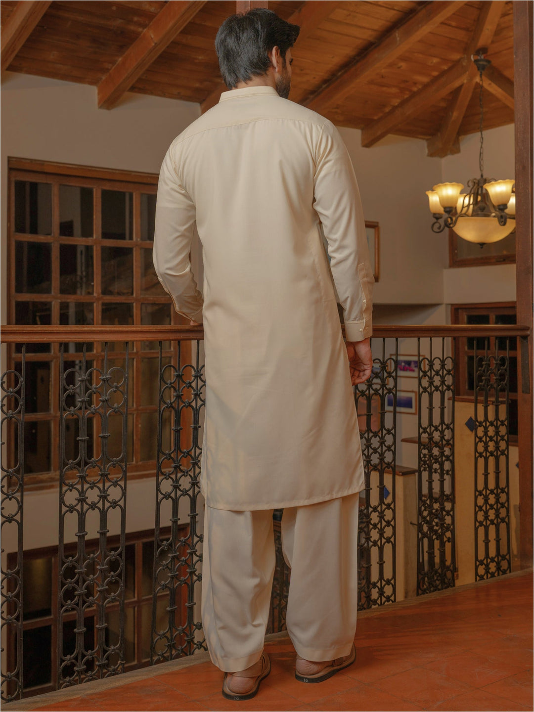 Blended Angova Kurta Trouser - J. Junaid Jamshed