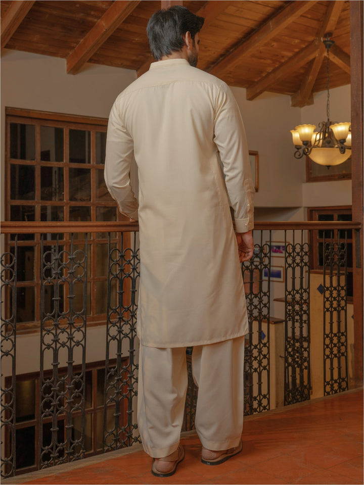 Blended Angova Kurta Trouser - J. Junaid Jamshed