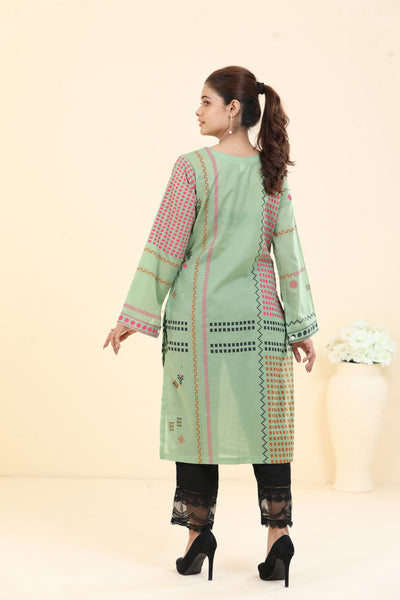 Lawn Light Green Kurti - Limelight Summer Collection