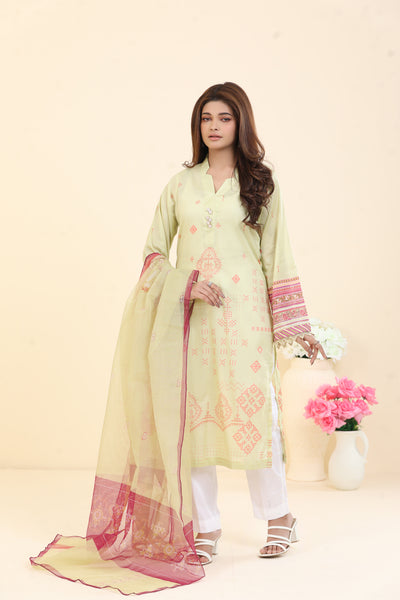 Lawn Light Green 2 Piece Suit - Limelight Summer Collection