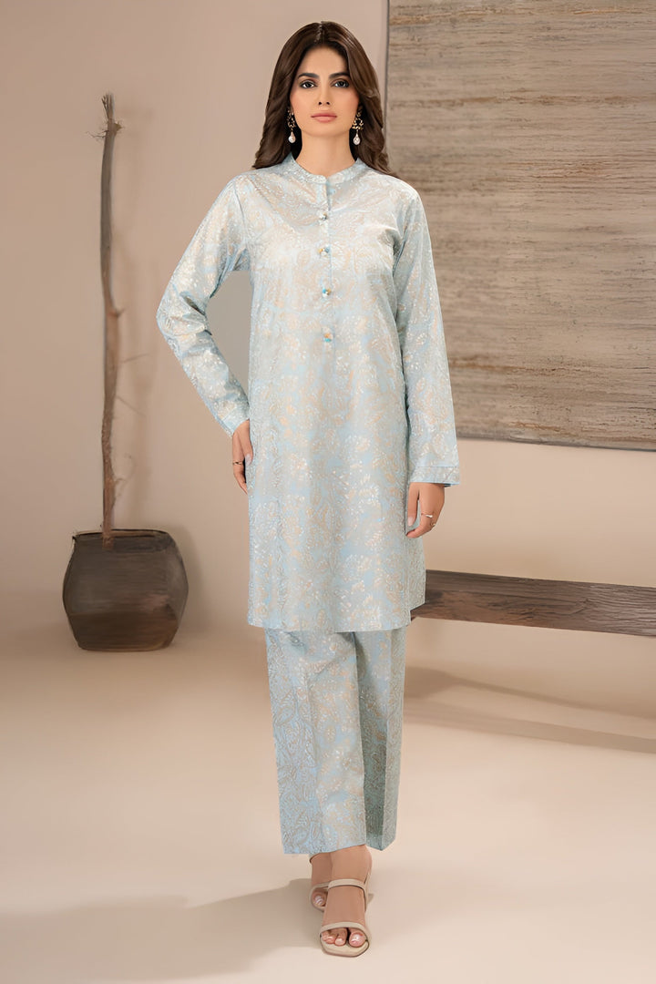 Lawn Blue Kurti - Limelight