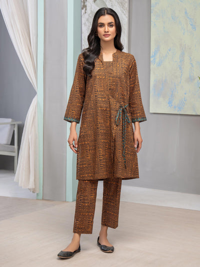 Lawn Yellow Kurti - Limelight