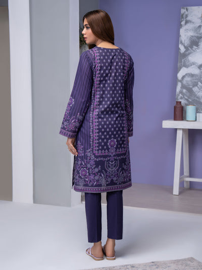 Lawn Purple Kurti - Limelight