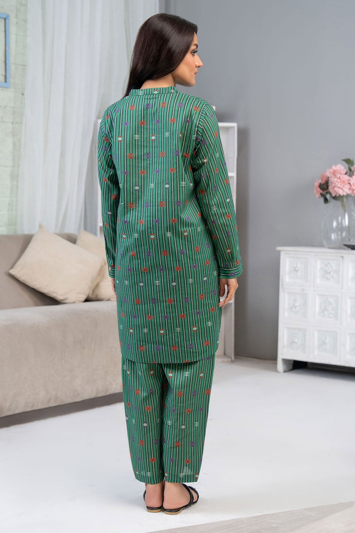 Lawn Teal Kurti - Limelight