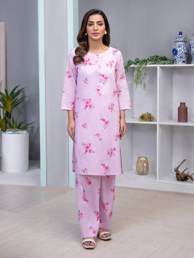 Lawn Pink Kurti - Limelight