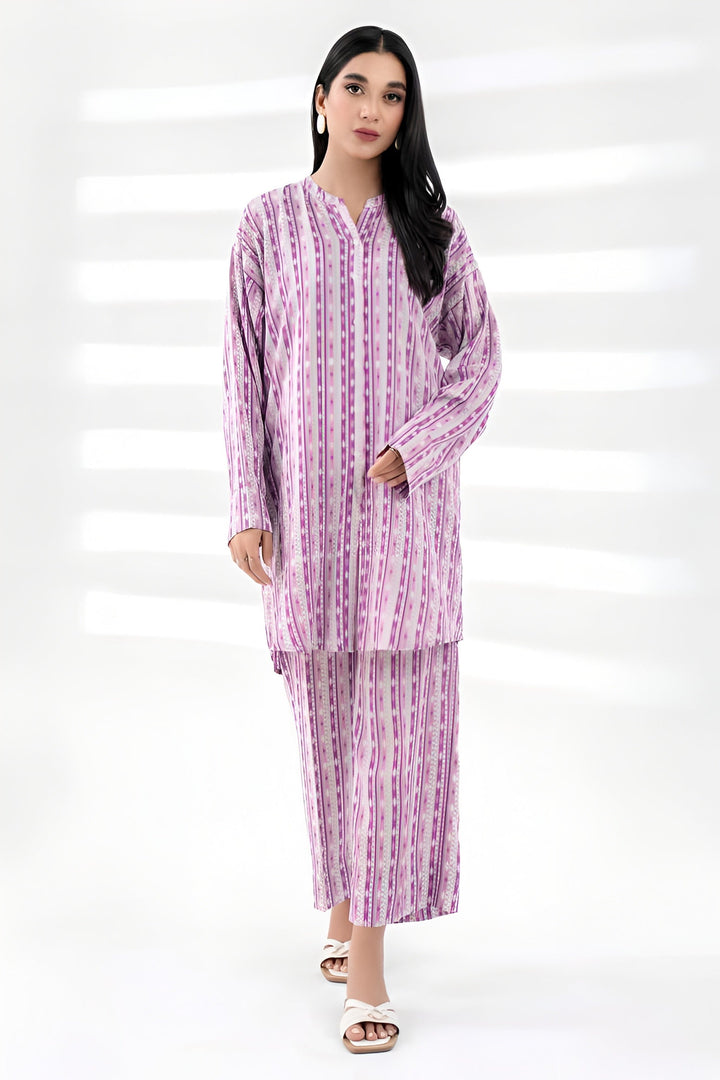 Lawn Pink Kurti - Limelight