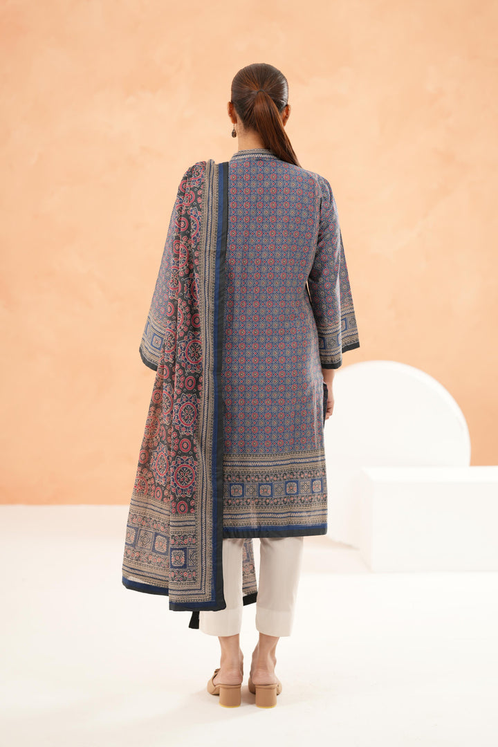 Blue Stitched Suit - Limelight