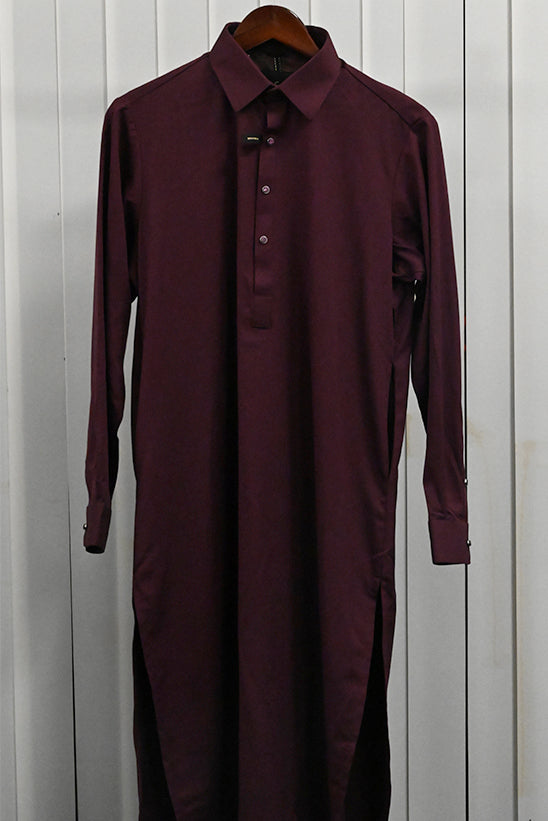 Blended Maroon Shalwar Kameez - Cast & Crew