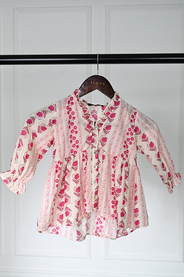 Lawn Beige Stitched Suit - J. Junaid Jamshed