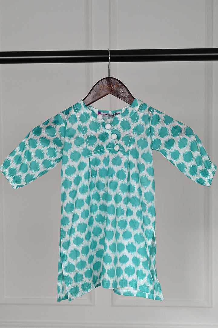 Lawn Blue Kurti - J. Junaid Jamshed