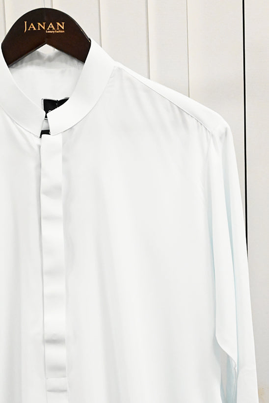 Blended Sky Blue Jubba- J. Junaid Jamshed