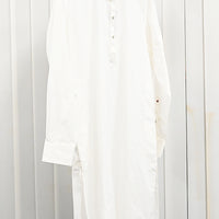 Cotton Off White Shalwar Kameez - Waseem Akram by Almirah