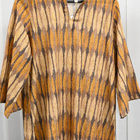 Slub Khaddar Brown Stitched Suit - Almirah