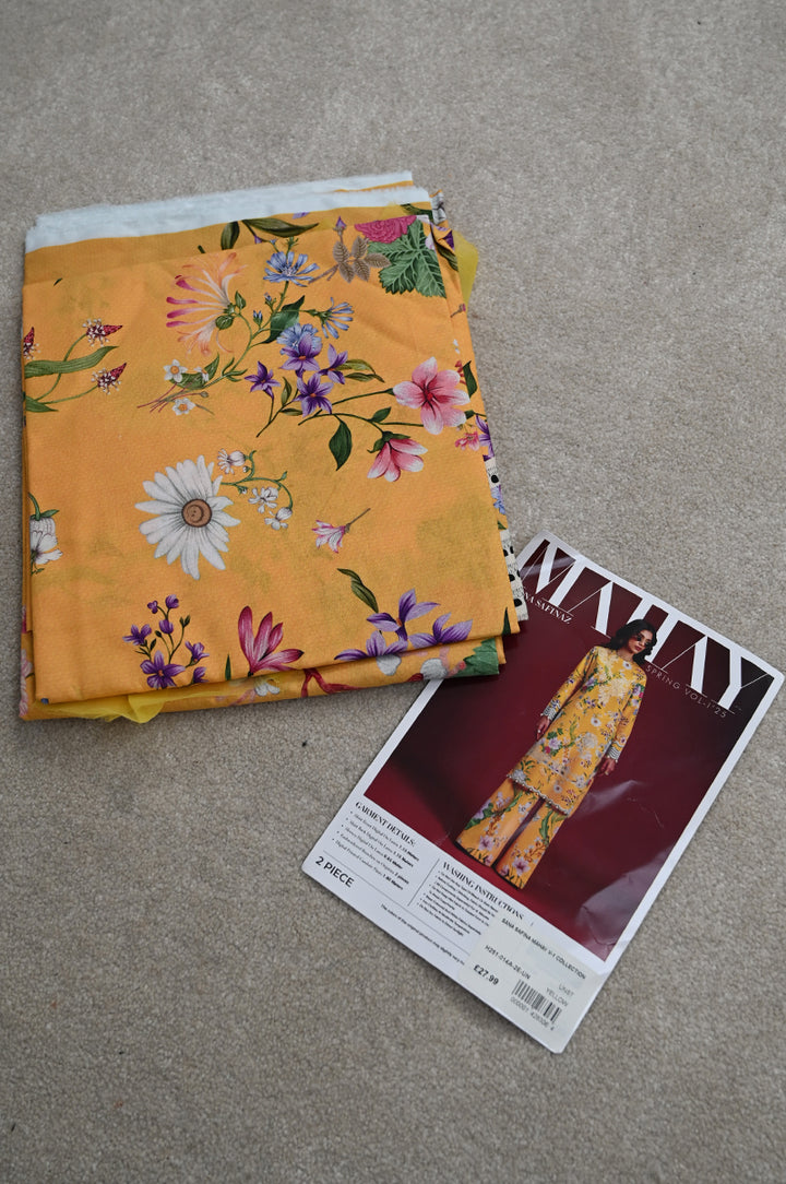 Design 14A - Sana Safinaz Mahay Vol1 Unstitched